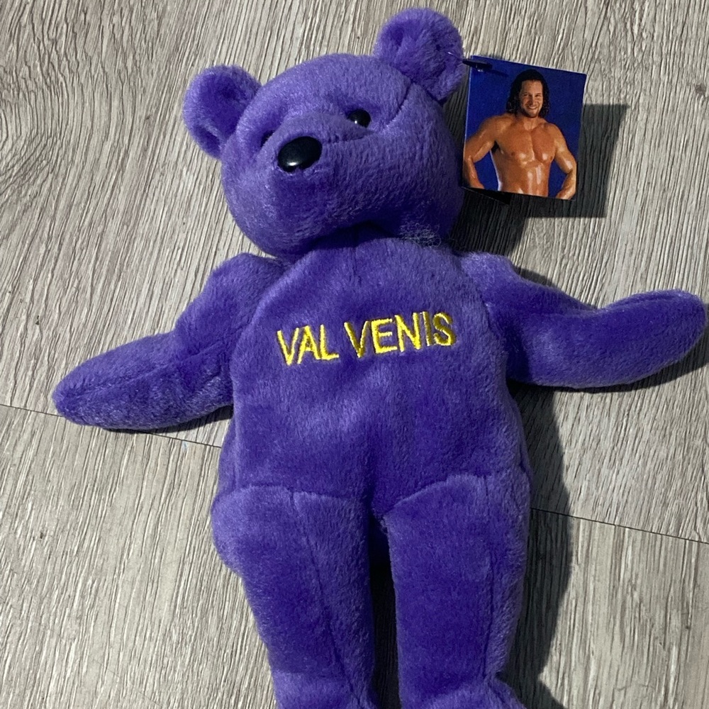 WWF Val Venis 1999 vintage plush teddy